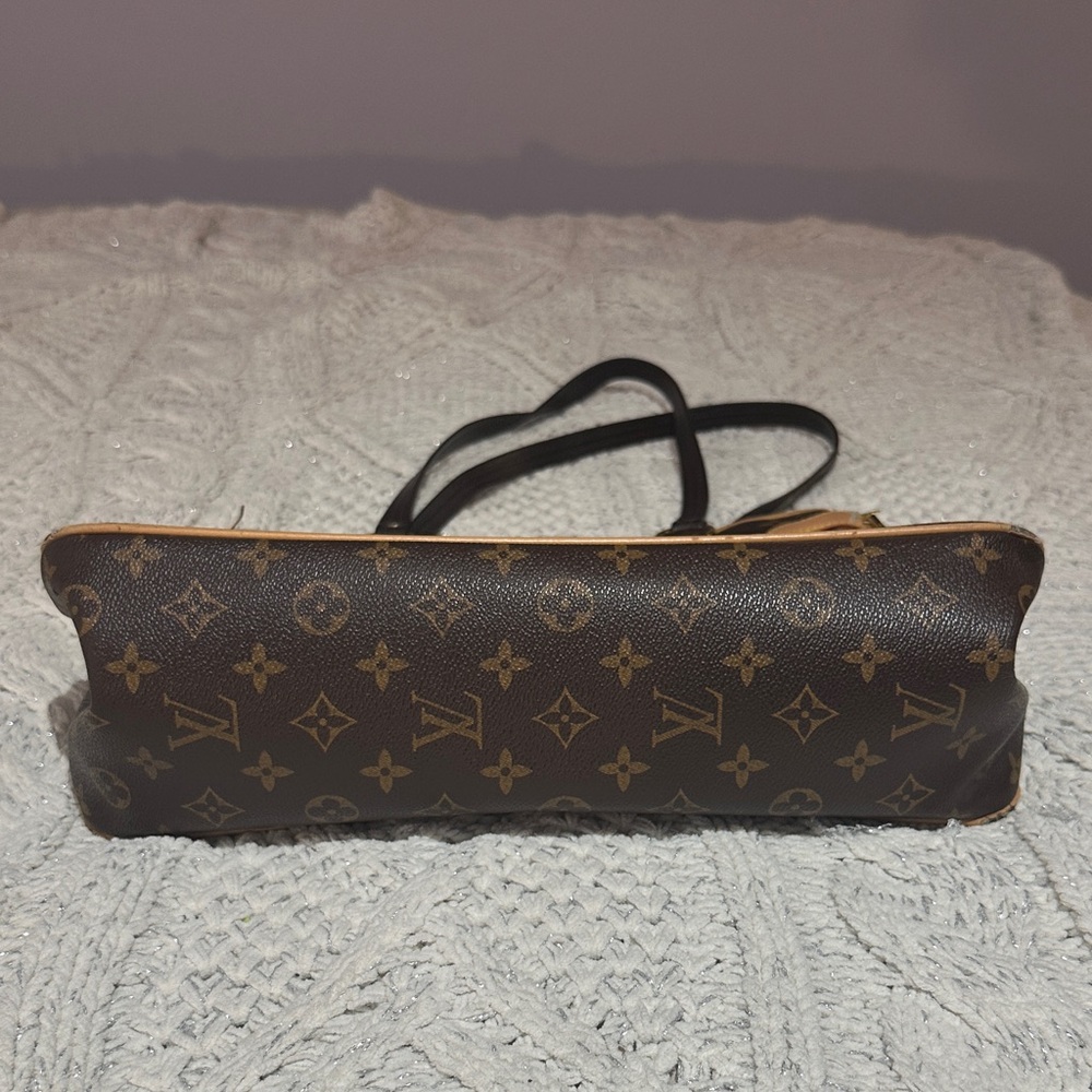 Louis Vuitton Dark Brown Monogram Tote - Picture 3 of 17